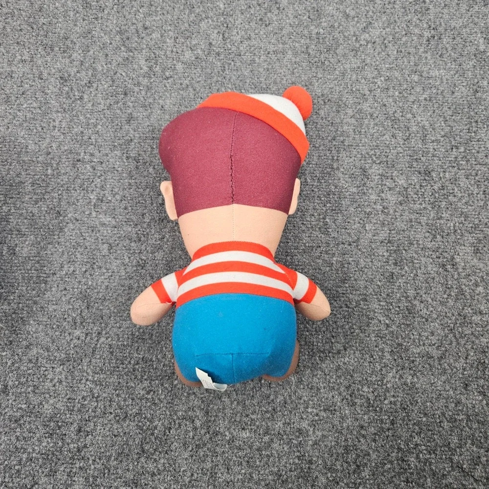 Wheres Waldo Plush Toy 12 Inch Red White Stuffed Character Figure Nostalgia‎